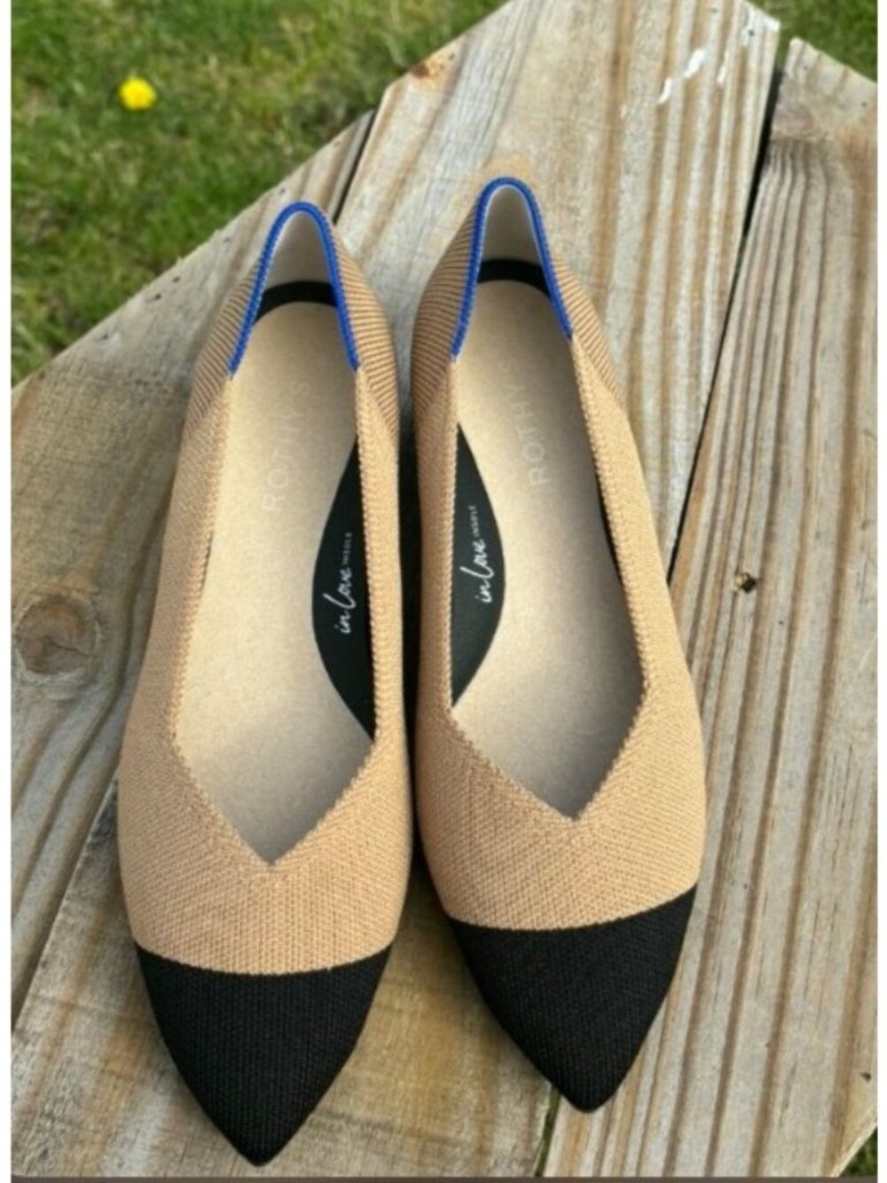 Rothy's The High Point Wren Captoe Shoes Size 7
